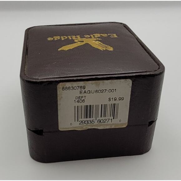 Eagle Ridge Quartz 12/24 Hour Belt Loop Watch in Original Case Box - Picture 5 of 16